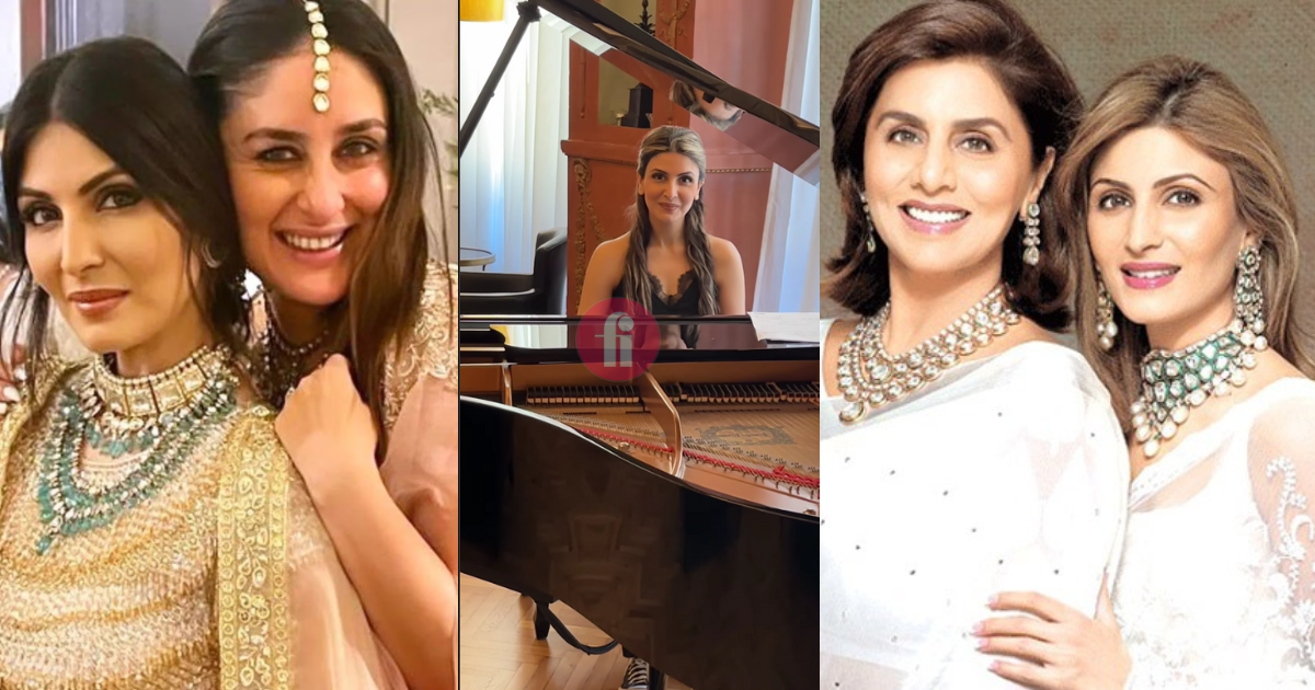 Riddhima Kapoor Sahni performed Hai Apna Dil To Awara on piano in Italy and look how Kareena & Neetu Kapoor responded to it